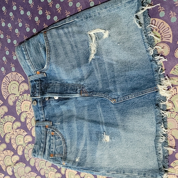 Levi's Dresses & Skirts - Levis Premium Denim Skirt - So Cute!